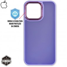 Capa iPhone 14 Pro - Clear Case Fosca Light Purple